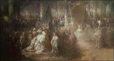 Carl Gustaf Pilo The coronation of Gustaf III, in the collection of the National Museum Sweden oil painting art